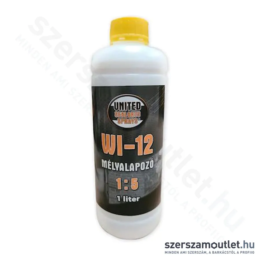 UNITED SEALANTS WI-12 Általános mélyalapozó 1:5 | 1L (US6003)