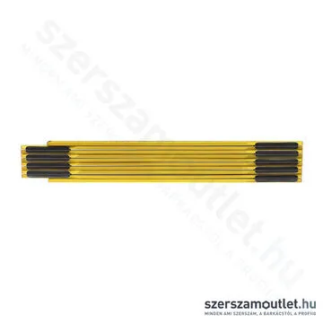 SOLA PS 2/10G Fa mérőléc 2m | lakkozott [Sárga] (ZOLL2MS) (53310201)