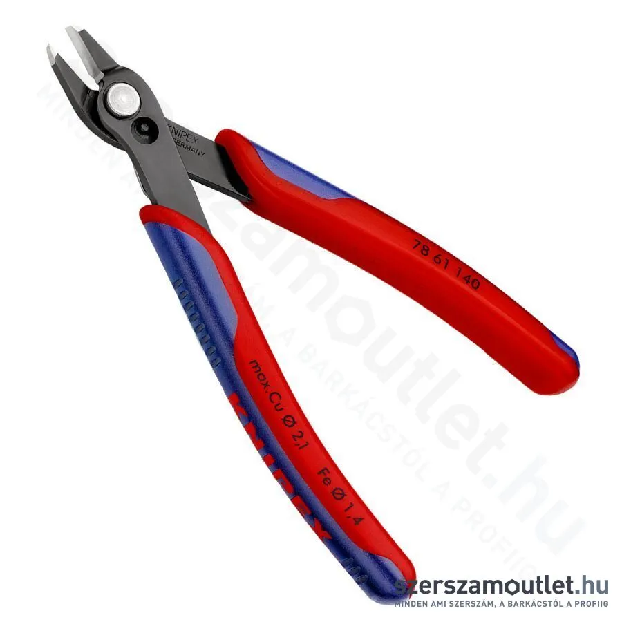 KNIPEX Electronic Super Knips XL Elektronikai fogó, 140mm (78 61 140)