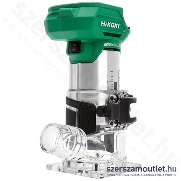 HIKOKI M1808DA-BASIC-HSC Akkus élmaró szénkefementes HITBOXBAN (6-8mm/18V) (Akku és töltő nélkül)