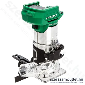HIKOKI M1808DA-BASIC-HSC Akkus élmaró szénkefementes HITBOXBAN (6-8mm/18V) (Akku és töltő nélkül)