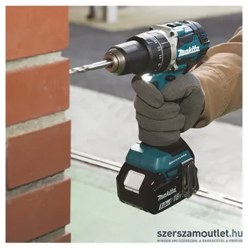MAKITA DHP484Z Akkus szénkefementes ütvefúró-csavarbehajtó (18V) (Akku és töltő nélkül!)(BULK)