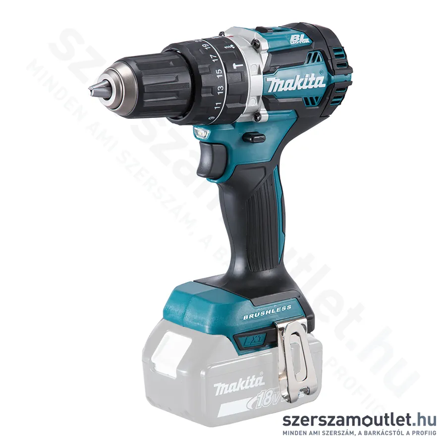 MAKITA DHP484Z Akkus szénkefementes ütvefúró-csavarbehajtó (18V) (Akku és töltő nélkül!)(BULK)