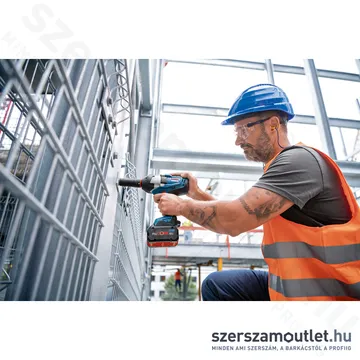 BOSCH GDS 18V-1000 Akkus ütvecsavarozó szénkefementes (18V) (1/2