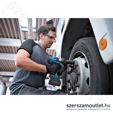 BOSCH GDS 18V-1000 Akkus ütvecsavarozó szénkefementes (18V) (1/2