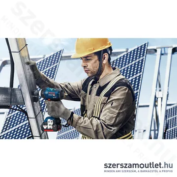 BOSCH GDS 18V-400 Akkus ütvecsavarozó szénkefementes, kofferben (1/2