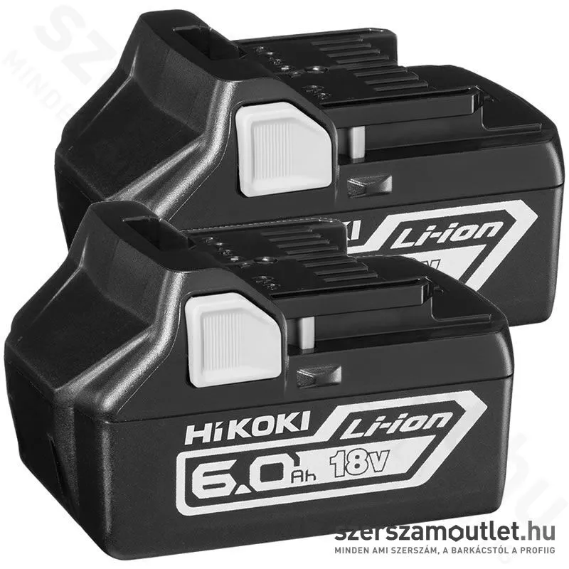 HIKOKI BSL1860 Akku csomag (2x6,0Ah/18V) (338892)