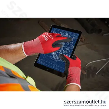 MILWAUKEE Vágásbiztos kesztyű (1/A vágási szint) M/8 (12pár) (4932471614)