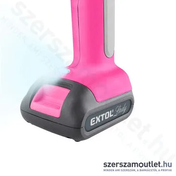 EXTOL Akkus ütvefúró-csavarozó táskában szerszámkészlettel (1x2,0Ah/12V)