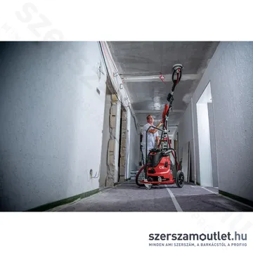 FLEX GDE 10 Thermo-Jet Fal- és mennyezeti betoncsiszoló gyémánt csiszolótányérral (1010W/150mm)