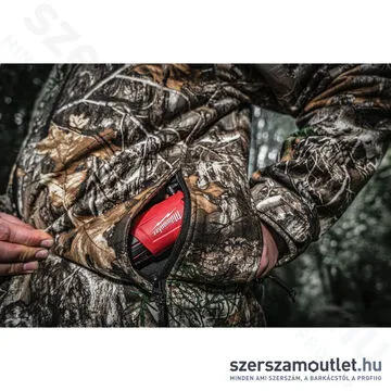 MILWAUKEE M12 HJ CAMO6-0 (XXL) Akkus fűthető kabát terepszínű (XXL/12V) (Akku és töltő nélkül!)