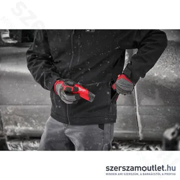 MILWAUKEE M12 HJBL5-0 (XXXL) Akkus fűthető kabát fekete (XXXL/12V) (Akku és töltő nélkül!)