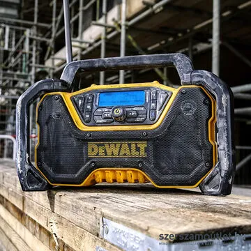 DEWALT DCR029-QW Akkus/hálózati AM/FM bluetooth rádió 18/54V (Akku és töltő nélkül)