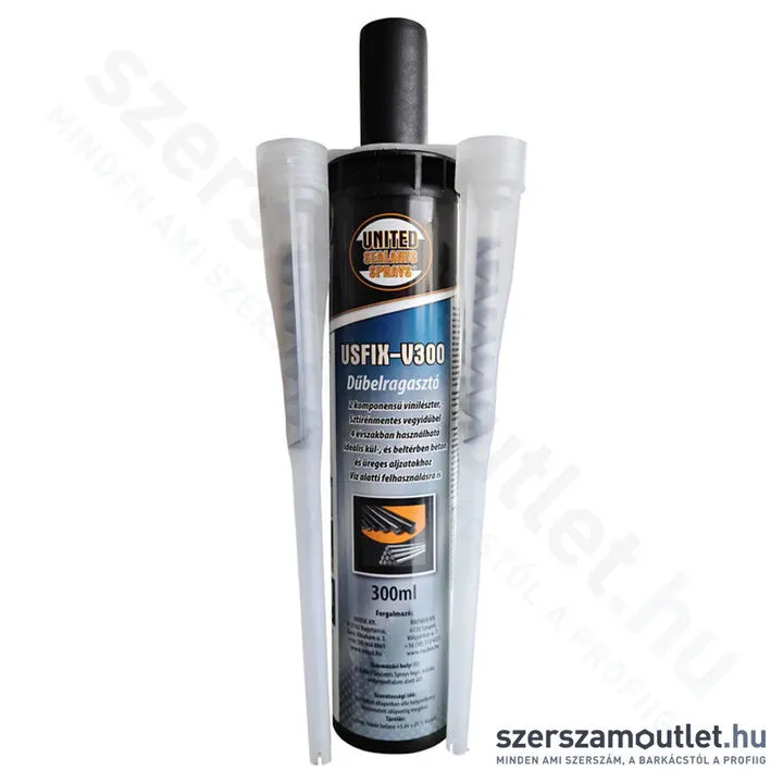 UNITED SEALANTS USFIX-V300 Vinilészteres dübelragasztó, 300ml, 4 évszakos (US3061)