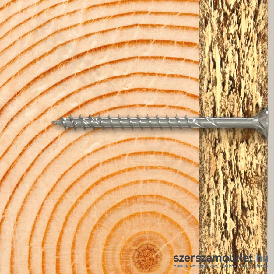 FISCHER FPF II CZP Faforgácslapcsavar 6,0x160mm BC PZ | részmenetes (70mm) [100db] (670506FIS)