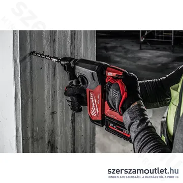 MILWAUKEE M18 ONEFHX-0X Akkus fúró-vésőkalapács FIXTEC tokmány, HD koffer (18V) (Akku, töltő nélkül)