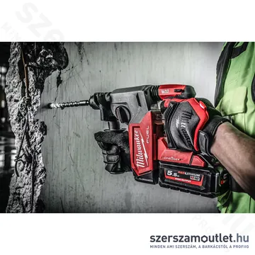 MILWAUKEE M18 ONEFHX-0X Akkus fúró-vésőkalapács FIXTEC tokmány, HD koffer (18V) (Akku, töltő nélkül)
