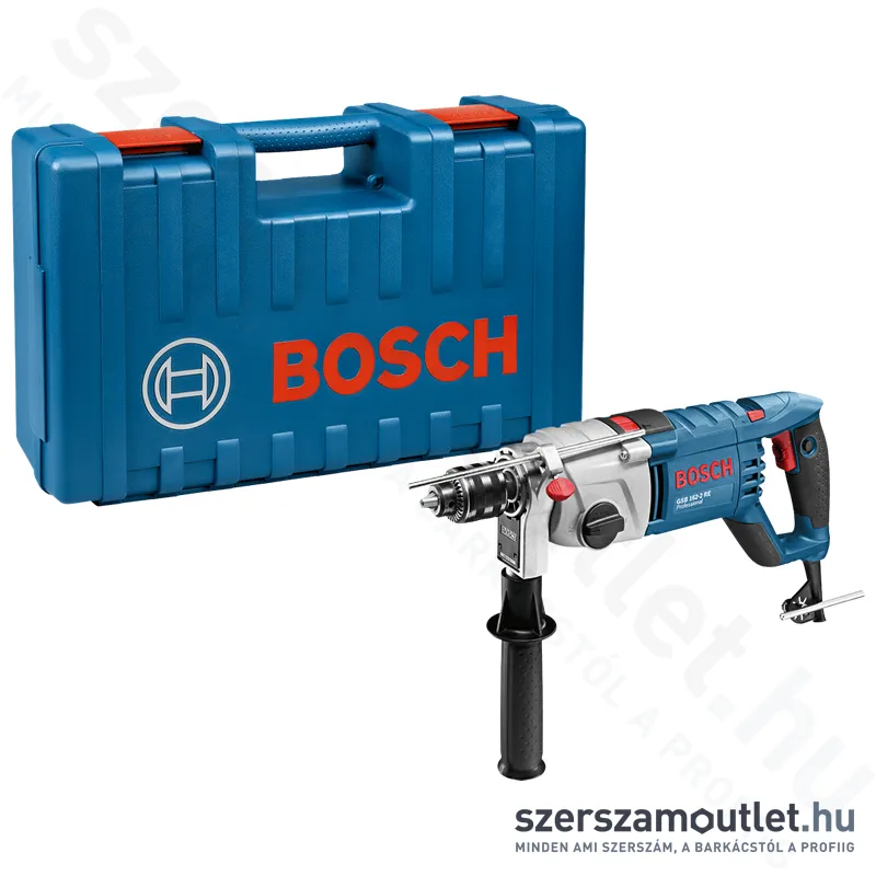 BOSCH GSB 162-2 RE Ütvefúró kofferben 1500W (060118B000)