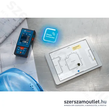 BOSCH GLM 100-25 C Lézeres távolságmérő PIROS 100m (0601072Y00)