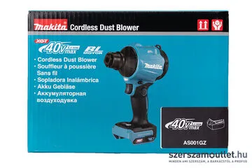 MAKITA AS001GZ Akkus légfúvó (40V) (Akku és töltő nélkül!)