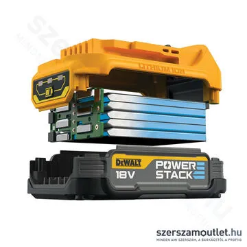 DEWALT DCBP034E2-XJ PowerStack™ Akkumulátor (1,7Ah/18V) (2 db)