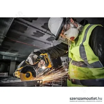 DEWALT DCS438N-XJ Akkus kompakt sarokcsiszoló (76mm/18V) (Akku és töltő nélkül)