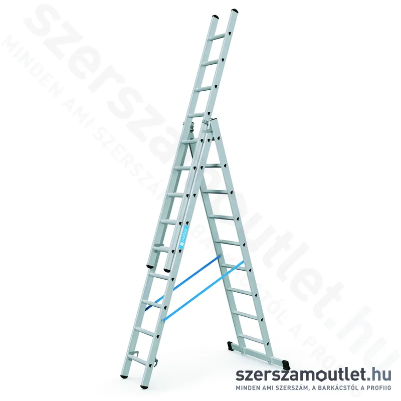 ZARGES Z200 Háromrészes deltafokos többcélú létra 3x9 fokos (44839)