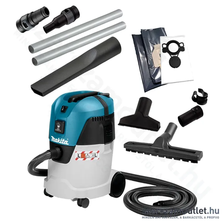 MAKITA VC2512L Száraz-nedves porszívó (1000W/25l)