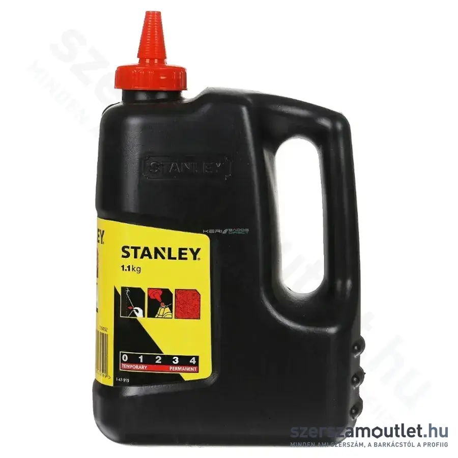 STANLEY Krétapor piros 1000g (1-47-919)