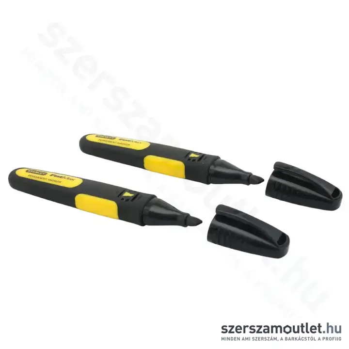 STANLEY FatMax jelölőfilc vastag fekete 2db (0-47-314)(9-47-314)