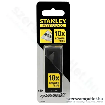 STANLEY Carbid trapézpenge 10db (2-11-800)