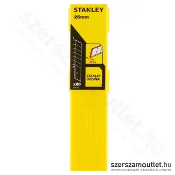 STANLEY Tördelhető penge 25mm 20db (1-11-325)