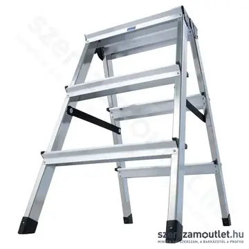 KRAUSE MONTO DOPPLO Két oldalon járható lépcsőfokos állólétra 2x3 fokos (120328)