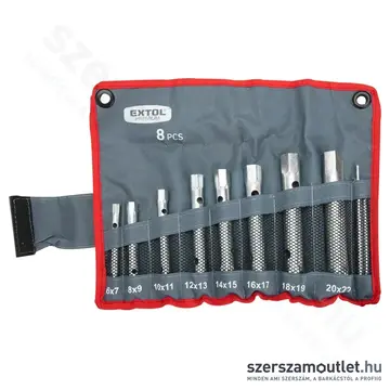 EXTOL Csőkulcs készlet 8 részes (6-22mm)