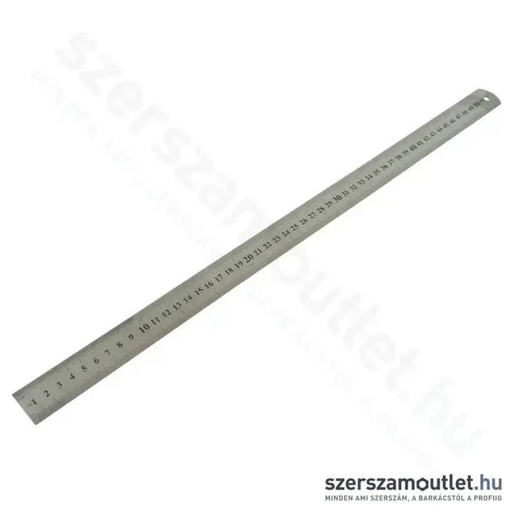 EXTOL Vonalzó, rozsdamentes acél 50cm