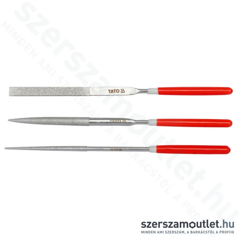 YATO Tűreszelő készlet gyémánt 50/140mm 3db-os (YT-6143)