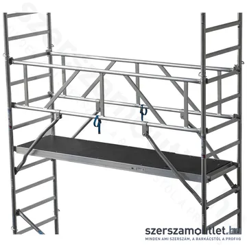 KRAUSE STABILO 10 Alumínium gurulóállvány 2,0m/5,4m (771032)