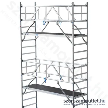 KRAUSE STABILO 10 Alumínium gurulóállvány 2,5m/13,4m (772114)