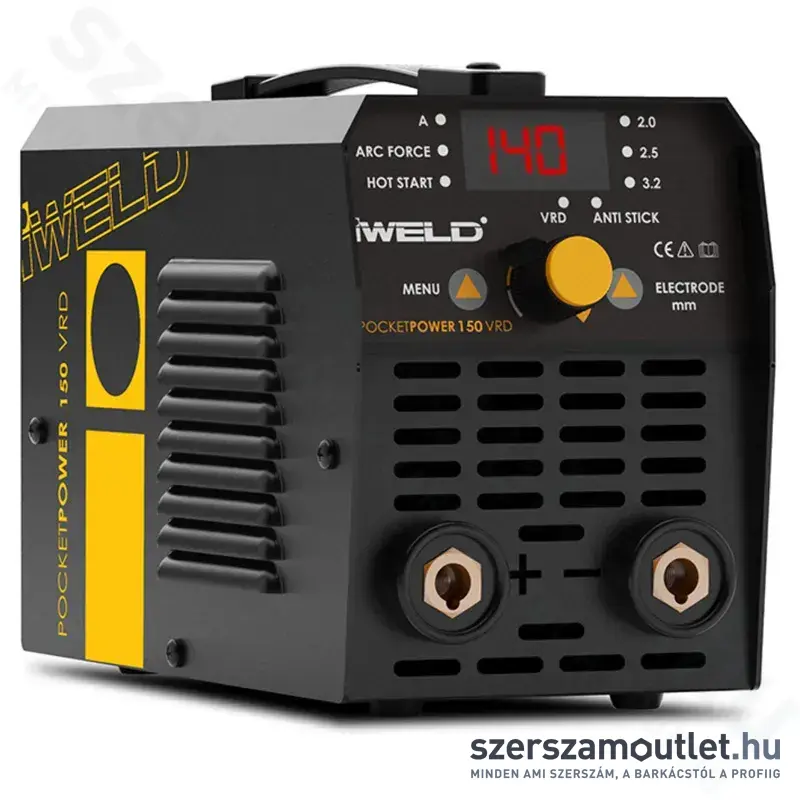 IWELD GORILLA POCKETPOWER 150 Hegesztő inverter (20-140A)