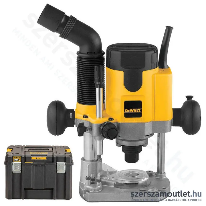 DEWALT DW621KT Felsőmaró kofferben (1100W/6-8mm)