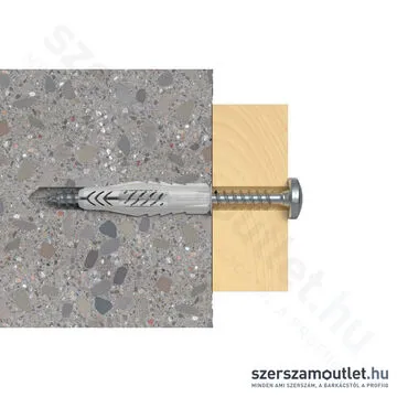 FISCHER UX Univerzális műanyag dübel perem nélkül 6x35mm [100db/doboz] (62754)