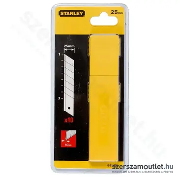 STANLEY Tördelhető penge 25mm 10db (0-11-325)