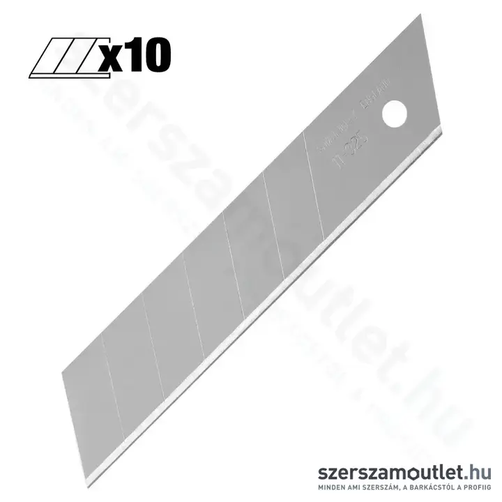 STANLEY Tördelhető penge 25mm 10db (0-11-325)
