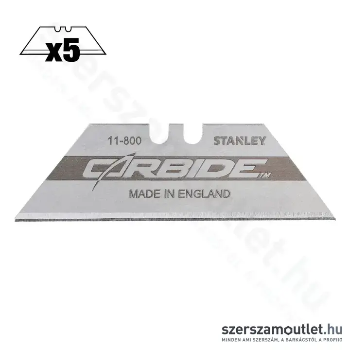 STANLEY Carbid trapézpenge 5db (0-11-800)