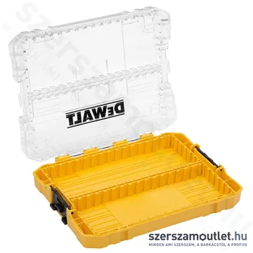 DEWALT Közepes TOUGHCASE tároló (üres) bittartóval és 2db tárolóhellyel (DT70803-QZ)
