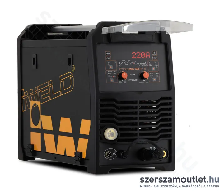 IWELD GORILLA POCKETMIG 240 DP XL Hegesztő inverter (20-220A)