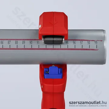 KNIPEX DP50 Csővágó műanyag lefolyócsövekhez 32-50mm (90 23 01 BK)