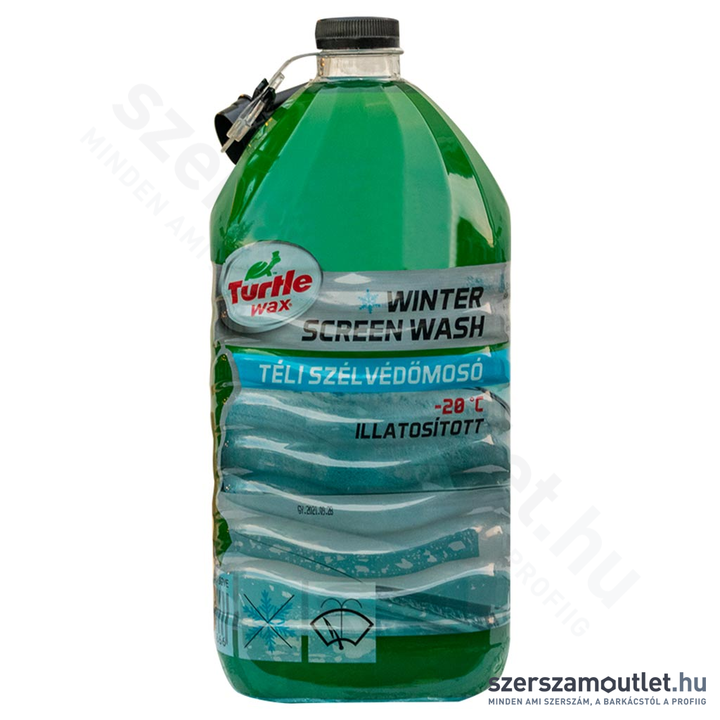 TURTLE WAX Téli szélvédőmosó (-20°C) 4 liter (FG0006)