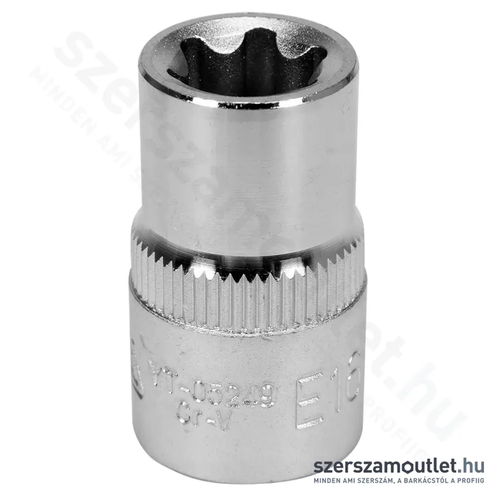 YATO Torx dugókulcs 1/2" hatlapú, rövid E16 (1db) (YT-05249)