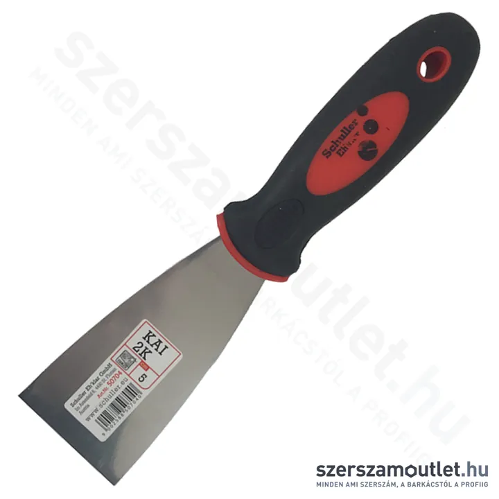 SCHULLER Kai 2K 50mm festőspatulya profi, rozsdamentes